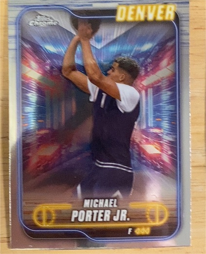 2024-25 Topps Chrome #12 Michael Porter Jr. — front