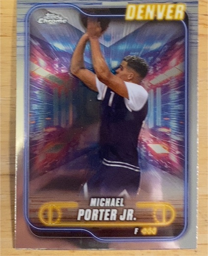 2024-25 Topps Chrome #12 Michael Porter Jr. — front