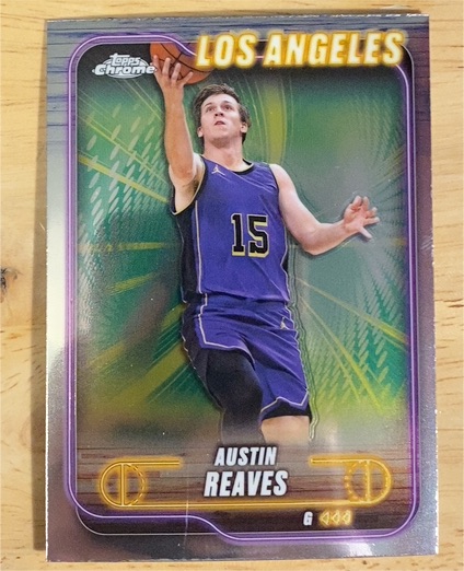 2024-25 Topps Chrome #87 Austin Reaves — front