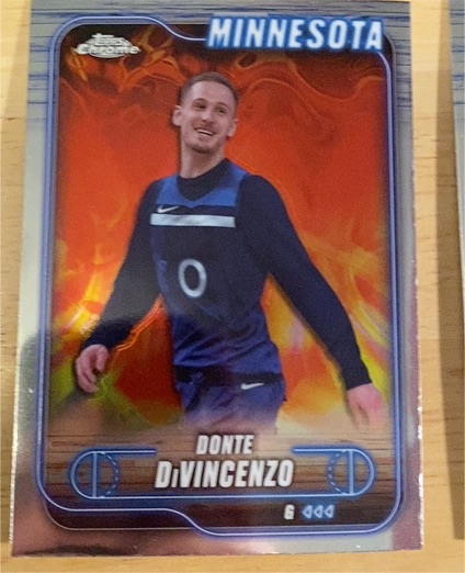 2024-25 Topps Chrome #20 Donte DiVincenzo — front
