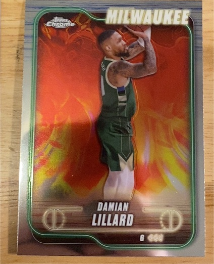 2024-25 Topps Chrome #2 Damian Lillard — front