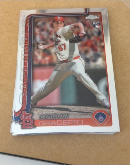 2025 Topps Chrome #610 Gordon Graceffo — front