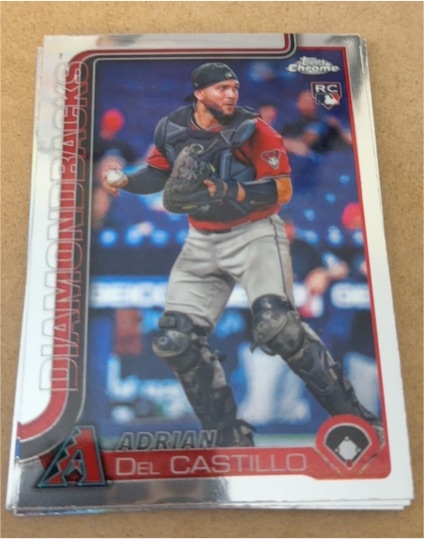 2025 Topps Chrome #240 Adrian Del Castillo — front