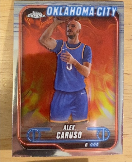 2024-25 Topps Chrome #6 Alex Caruso — front