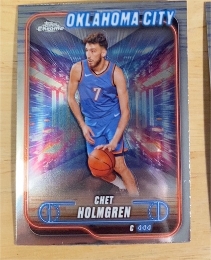 2024-25 Topps Chrome #99 Chet Holmgren — front