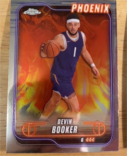 2024-25 Topps Chrome #164 Devin Booker — front
