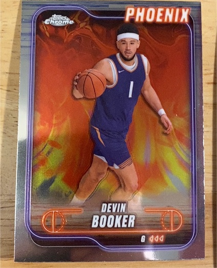 2024-25 Topps Chrome #164 Devin Booker — front