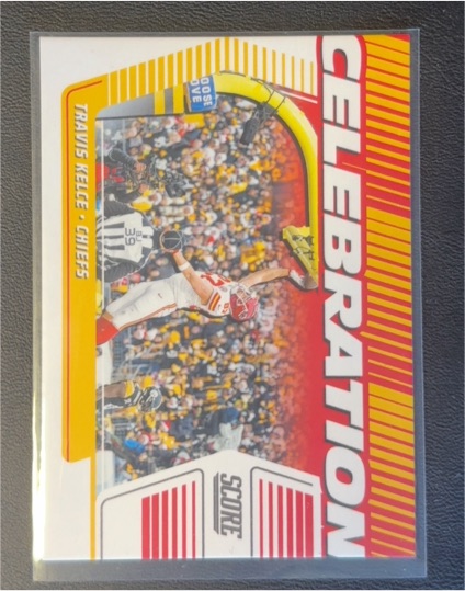 2025 Panini Score Celebration #C-TKE Travis Kelce — front