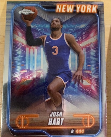 2024-25 Topps Chrome #71 Josh Hart — front
