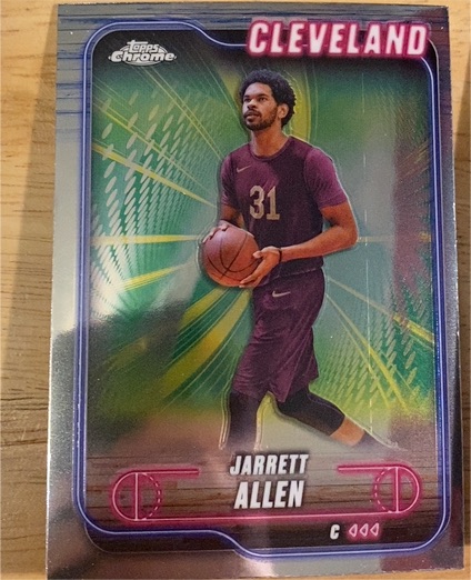 2024-25 Topps Chrome #17 Jarrett Allen — front
