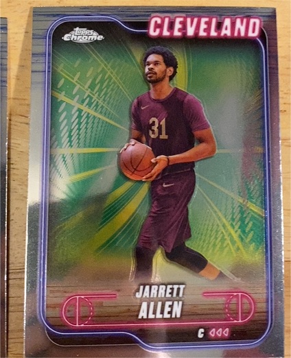 2024-25 Topps Chrome #17 Jarrett Allen — front