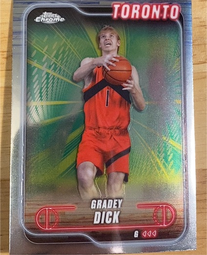 2024-25 Topps Chrome #92 Gradey Dick — front