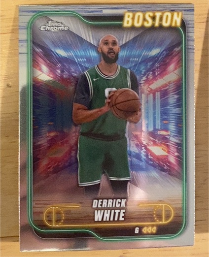 2024-25 Topps Chrome #45 Derrick White — front