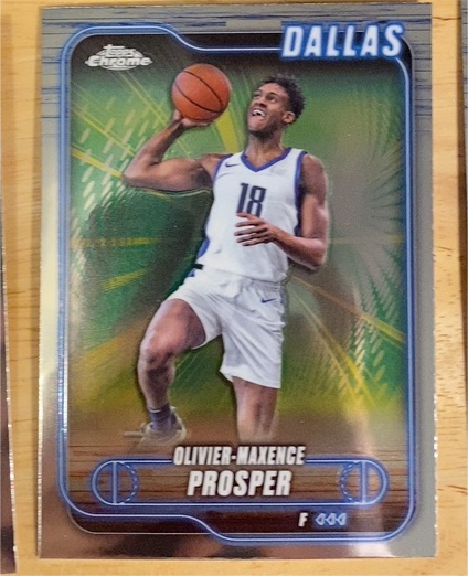 2024-25 Topps Chrome #126 Olivier-Maxence Prosper — front