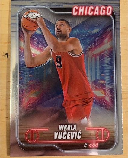 2024-25 Topps Chrome #97 Nikola Vučević — front