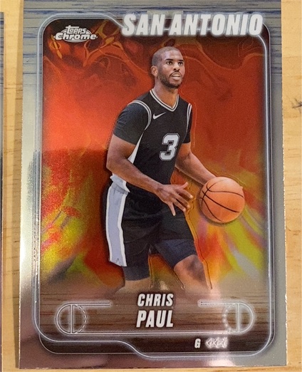 2024-25 Topps Chrome #162 Chris Paul — front