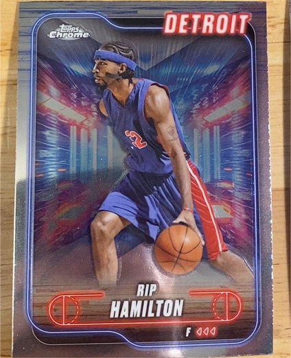 2024-25 Topps Chrome #65 Rip Hamilton — front