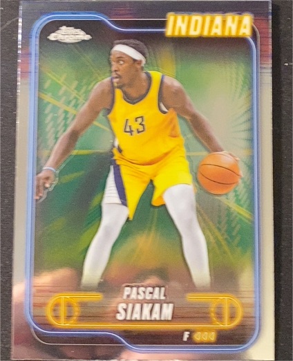 2024-25 Topps Chrome #64 Pascal Siakam — front