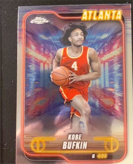 2024-25 Topps Chrome #29 Kobe Bufkin — front