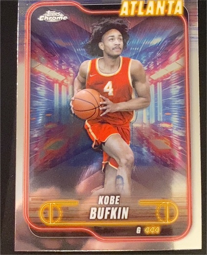 2024-25 Topps Chrome #29 Kobe Bufkin — front