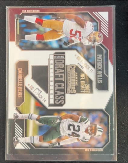 2024 Panini Contenders - Historic Draft Class Contenders Patrick Willis, Darrelle Revis #23 — front