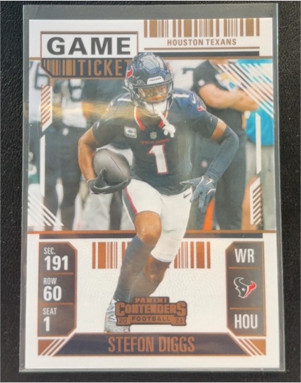 2024 Panini Contenders #40 Stefon Diggs — front
