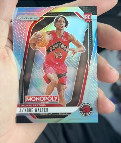 2024-25 Panini Prizm Monopoly #69 Ja'Kobe Walter — front