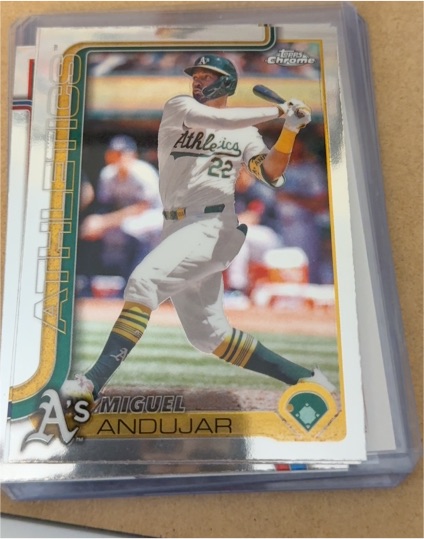 2025 Topps Chrome #45 Miguel Andujar — front