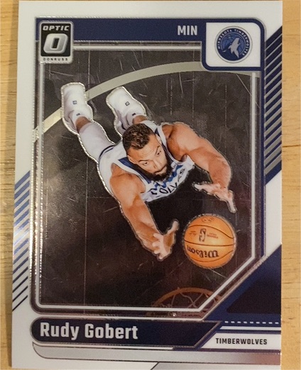 2024-25 Donruss Optic #222 Rudy Gobert — front