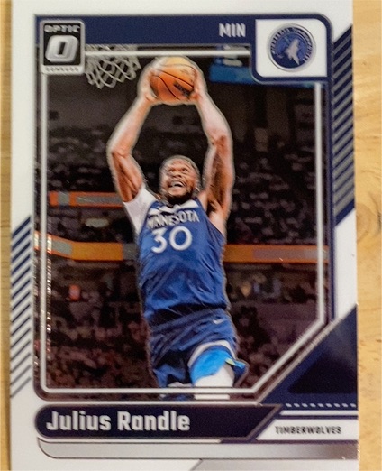 2024-25 Panini Donruss Optic #224 Julius Randle — front