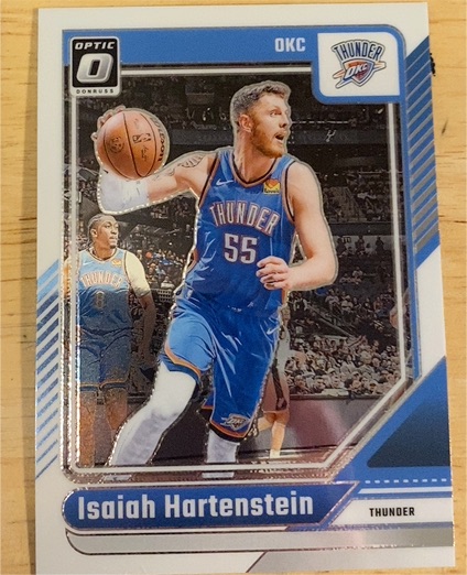2024-25 Donruss Optic #114 Isaiah Hartenstein — front