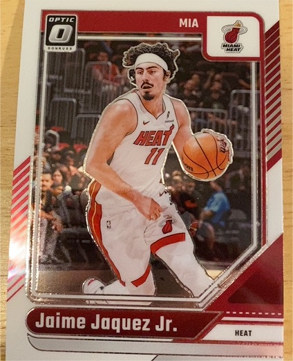 2024-25 Donruss Optic #22 Jaime Jaquez Jr. — front