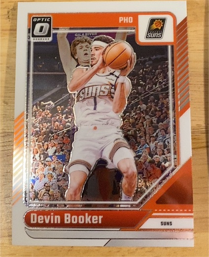2024-25 Donruss Optic #11 Devin Booker — front