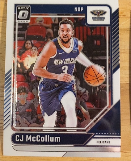 2024-25 Donruss Optic #53 CJ McCollum — front