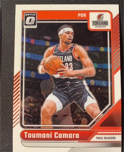 2024-25 Donruss Optic #113 Toumani Camara — front