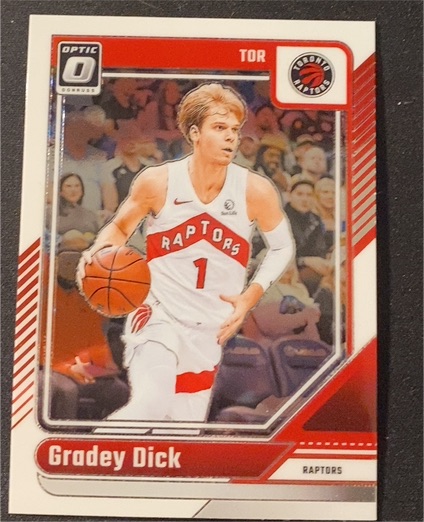 2024-25 Donruss Optic #184 Gradey Dick — front