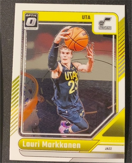 2024-25 Panini Donruss Optic #73 Lauri Markkanen — front