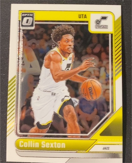 2024-25 Panini Donruss Optic #151 Collin Sexton — front
