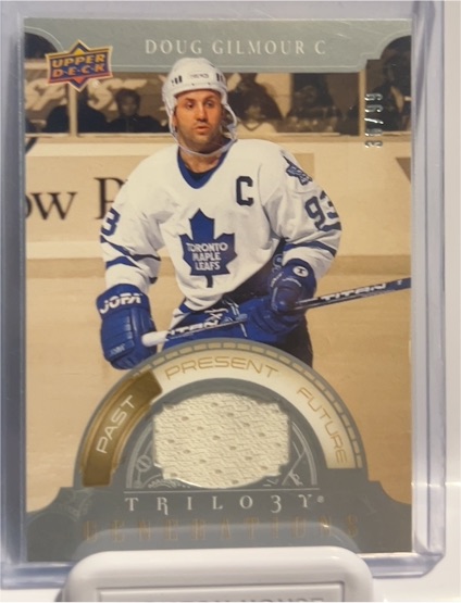 2022-23 Upper Deck Trilogy Generations #TG-3A Doug Gilmour — front
