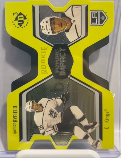 2021-22 Upper Deck Extended Series UD3 #UD3-03 Quinton Byfield — front