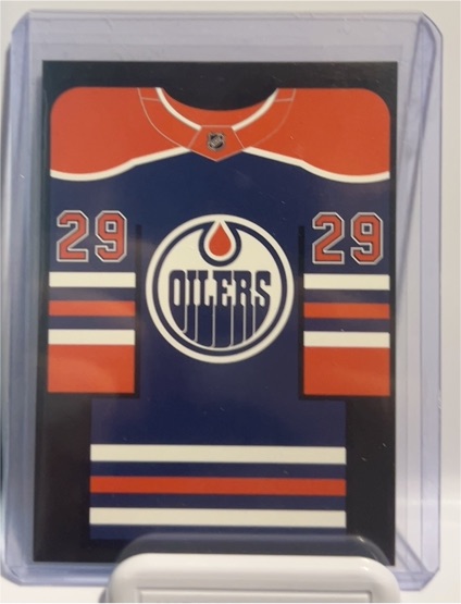 2024-25 Upper Deck Credentials #J-LD Leon Draisaitl — front