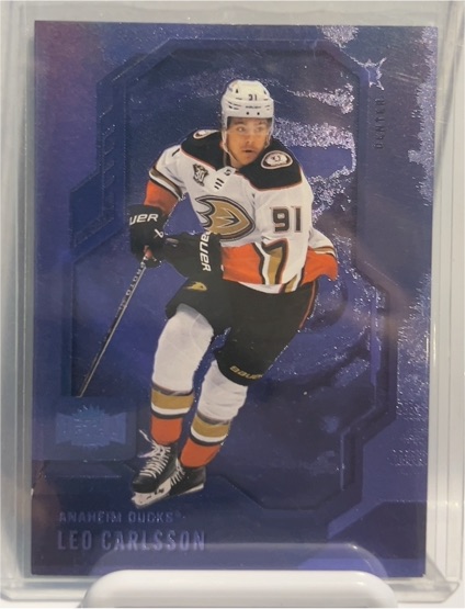 2024-25 Skybox Metal Universe #91 Leo Carlsson — front