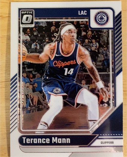 2024-25 Donruss Optic #156 Terance Mann — front
