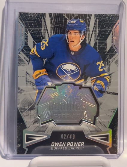 2022-23 Upper Deck SPx Finite Rookies #F-50 Owen Power — front