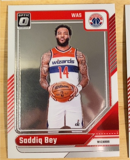2024-25 Panini Donruss Optic #57 Saddiq Bey — front
