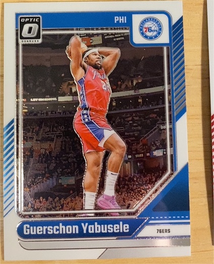 2024-25 Donruss Optic #168 Guerschon Yabusele — front
