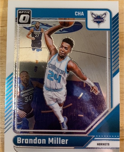 2024-25 Donruss Optic #16 Brandon Miller — front
