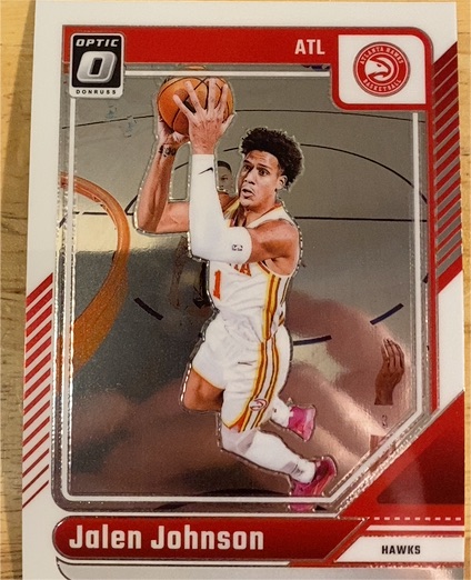 2024-25 Donruss Optic #79 Jalen Johnson — front