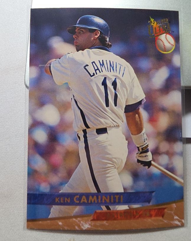 1993 Fleer Ultra #38 Ken Caminiti — front