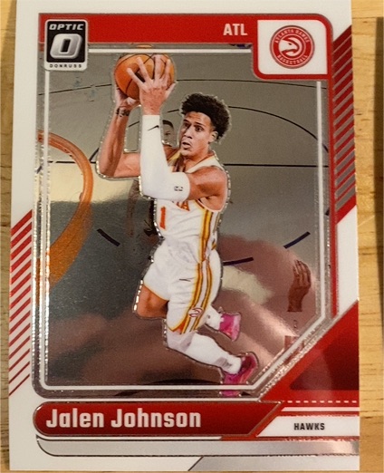 2024-25 Donruss Optic #79 Jalen Johnson — front